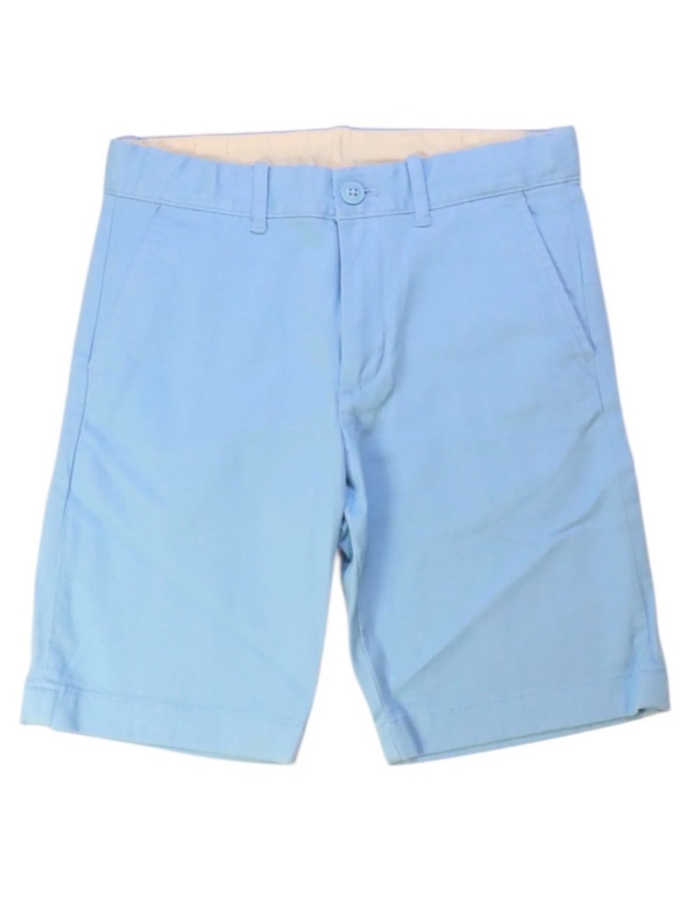 Crewcuts Light Blue Boy’s Flat Front Chino Shorts 16